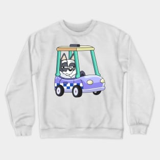 Bluey MUffin In Car Crewneck Sweatshirt